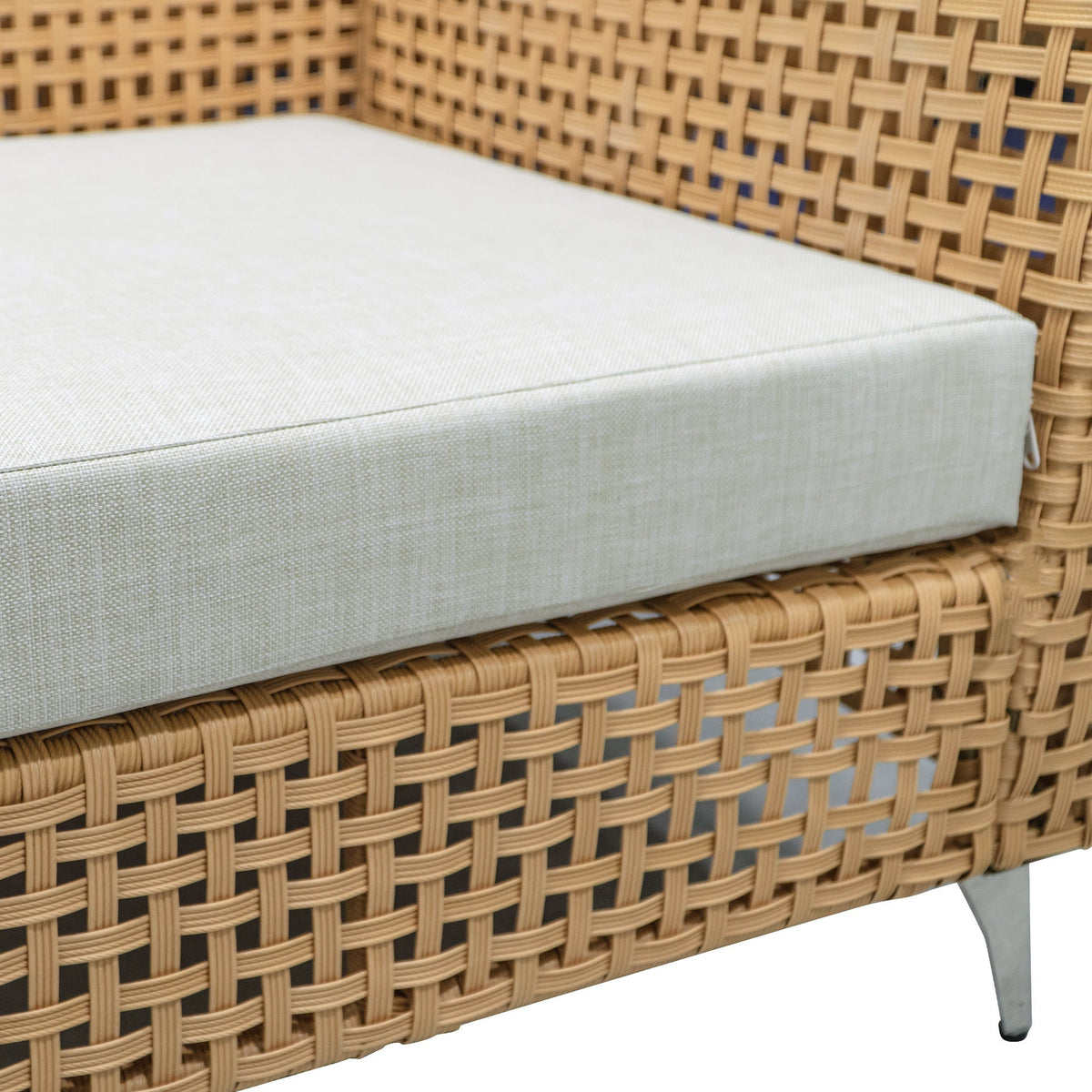 K&K 7-Piece Wicker Patio Furniture Set