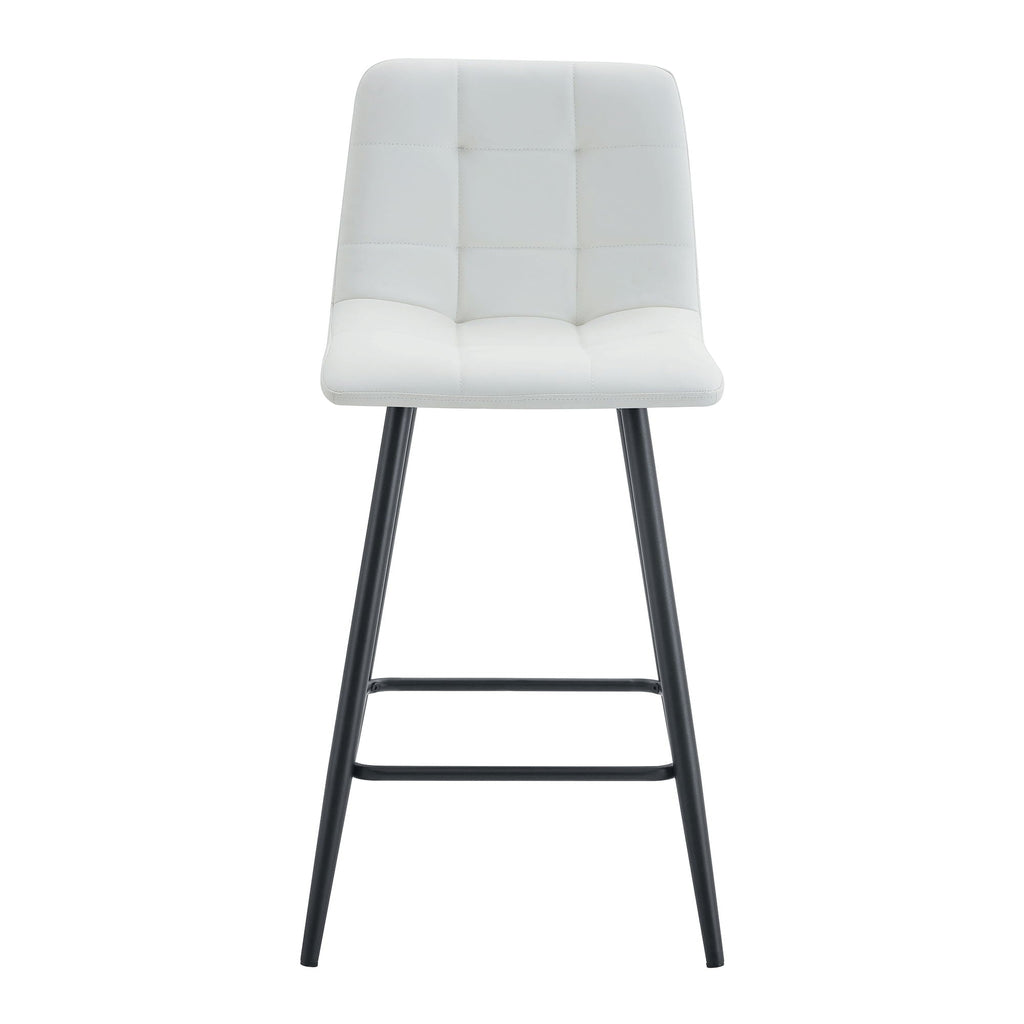 Bar Chair Set Comfortable With Metal Legs And Ergonomic Design