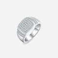 Sparkala™ Platinum Over Pure Sterling Silver Ring