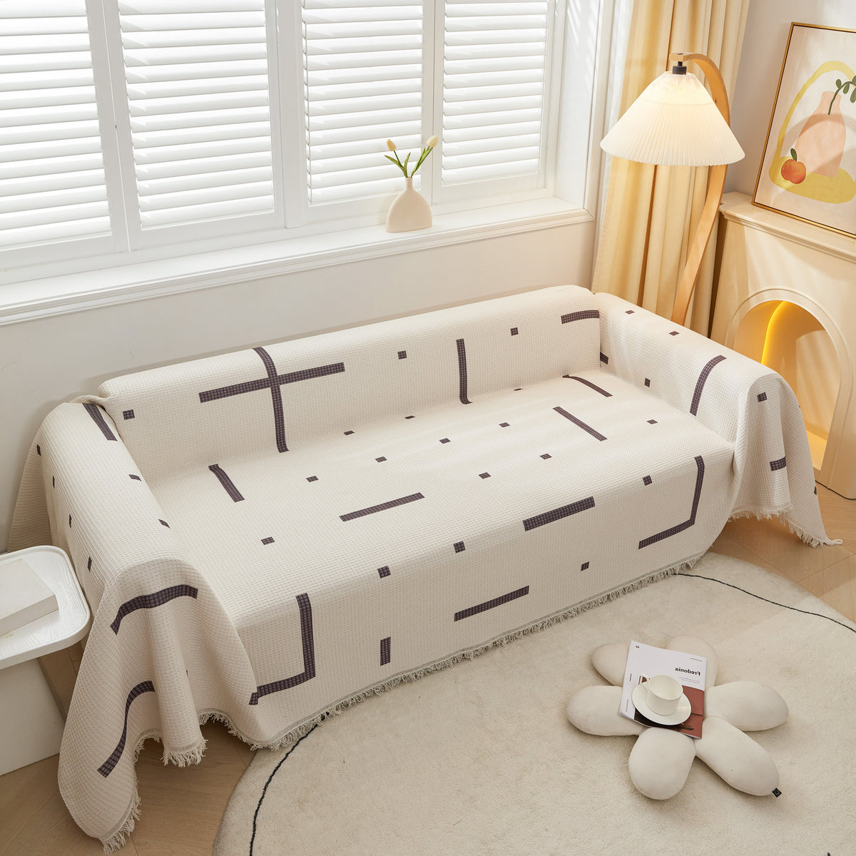 High-Quality Fabric Non-Slip Sofa Cover Throw, Throw Blankets for Couch, Furniture Covers for Pets
