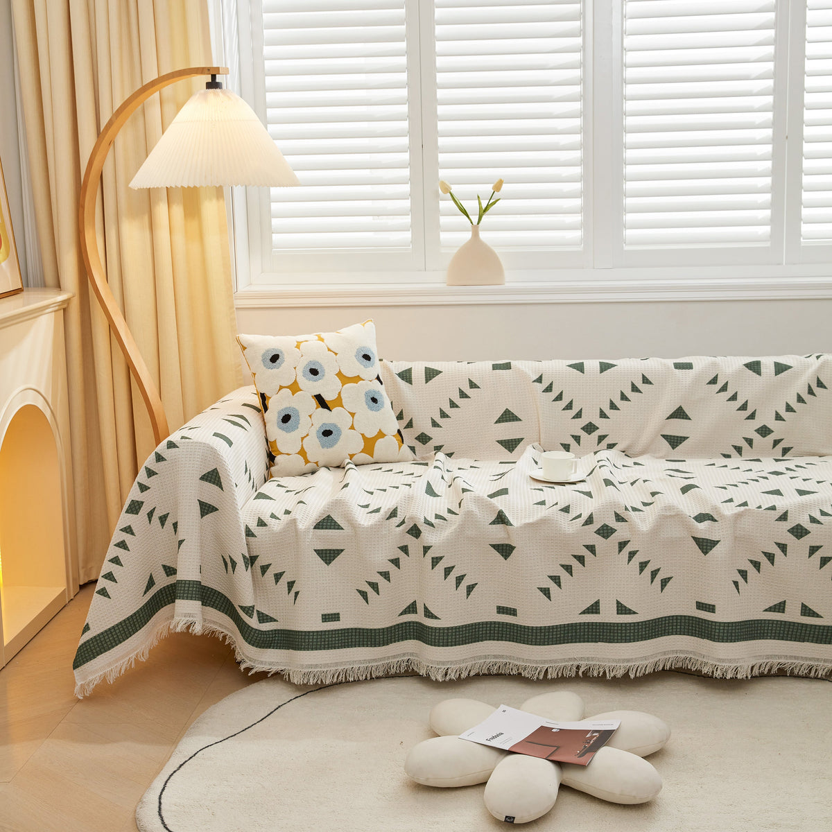 High-Quality Fabric Non-Slip Sofa Cover Throw, Throw Blankets for Couch, Furniture Covers for Pets