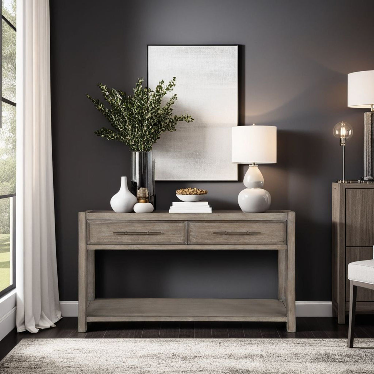 Cypress Lane - Sofa Table - White Oak