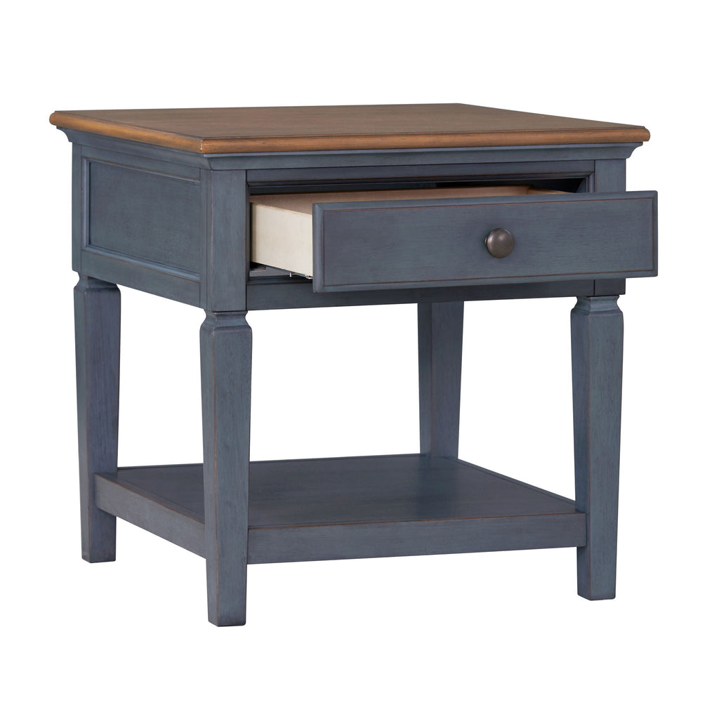 End Table - Blue