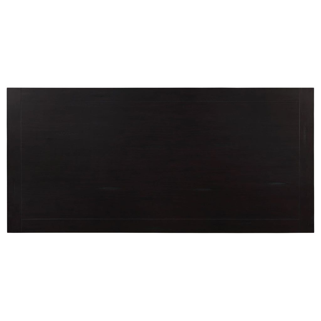 Villeneuve - Rectangular Double Pedestal Dining Table - Rustic