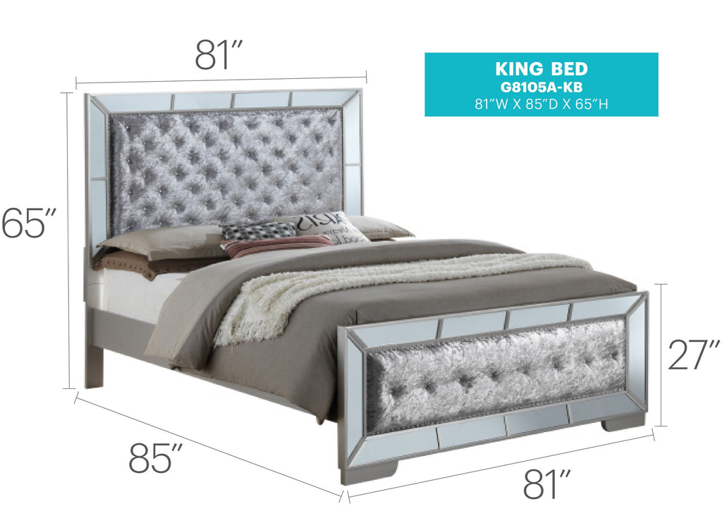 Stylish Contemporary Bed With Minimalist Design