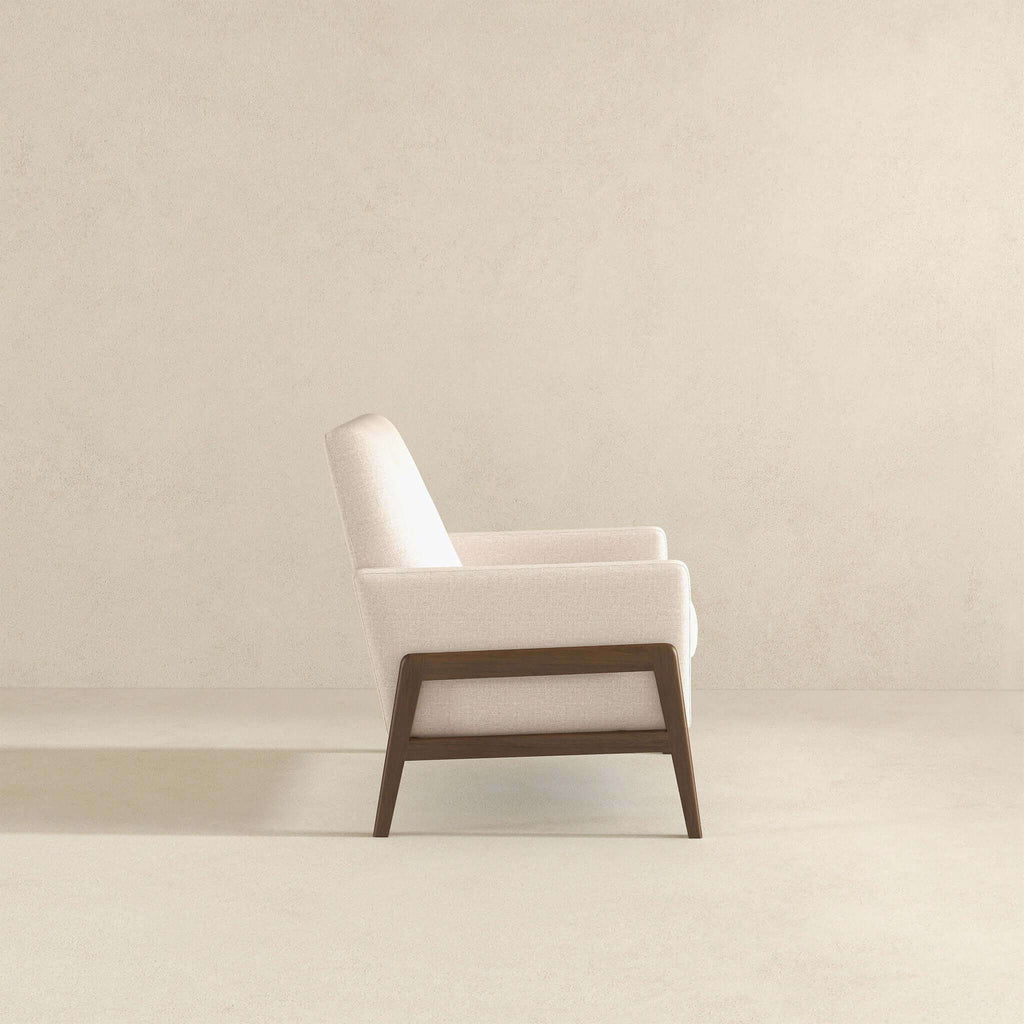 Cole - Solid Wood Lounge Chair
