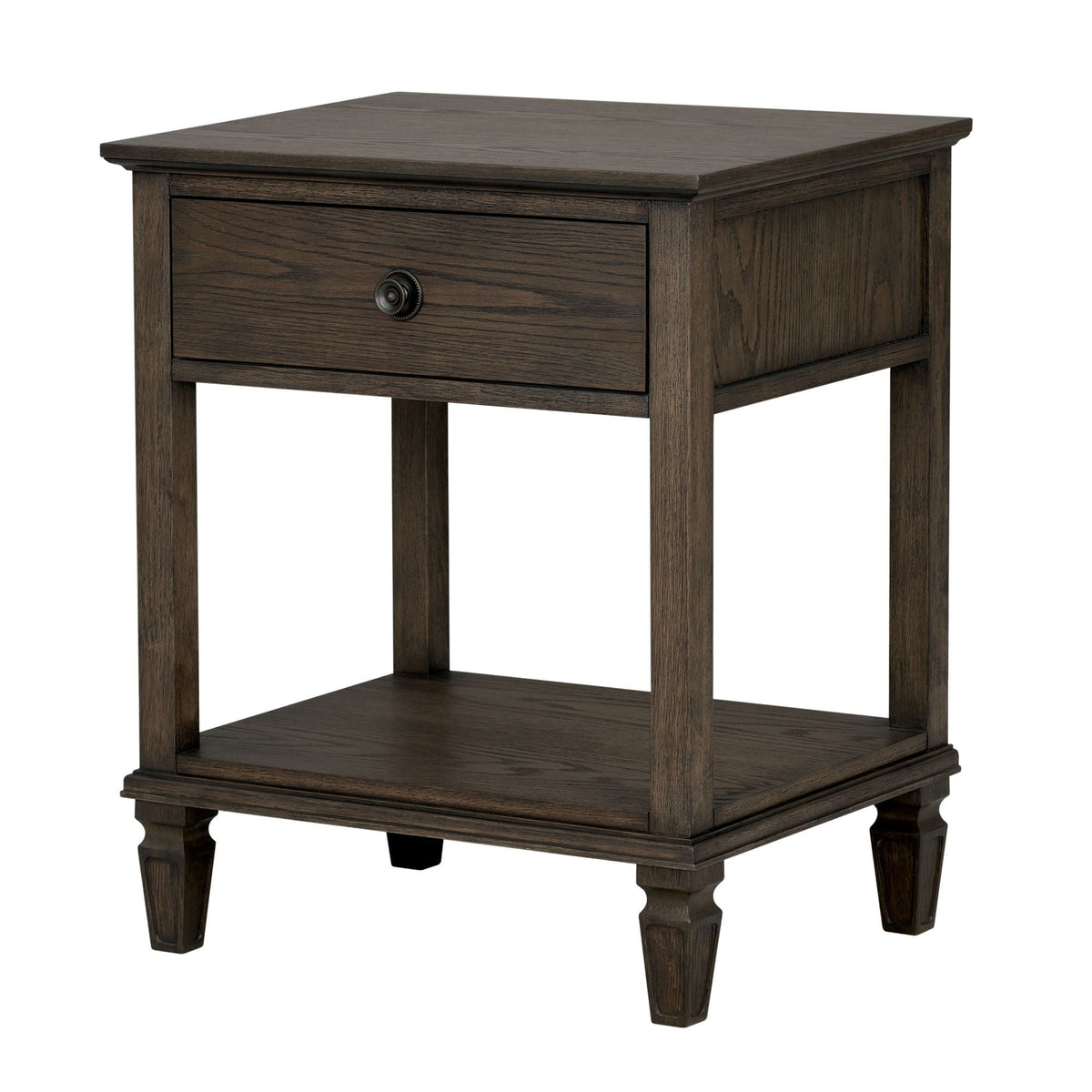 Victoria - Bedside Table With Drawer And Shelf