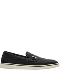 Ferragamo Men's Leather Moccasin Loafers