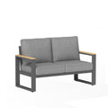 All-Weather Loveseat Sofa With Thick Cushions