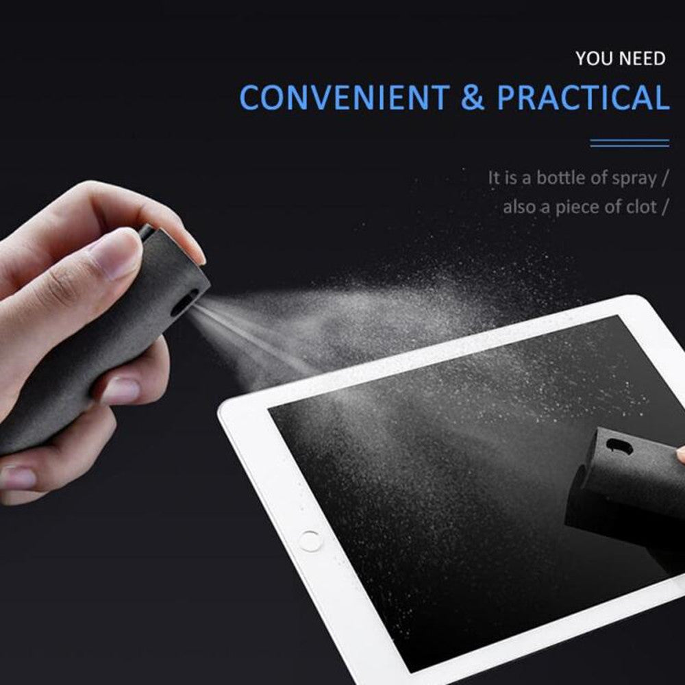 2 in 1 Phone Computer Screen Cleaner Kit for Screen Dust Removal Microfiber Cloth Set
