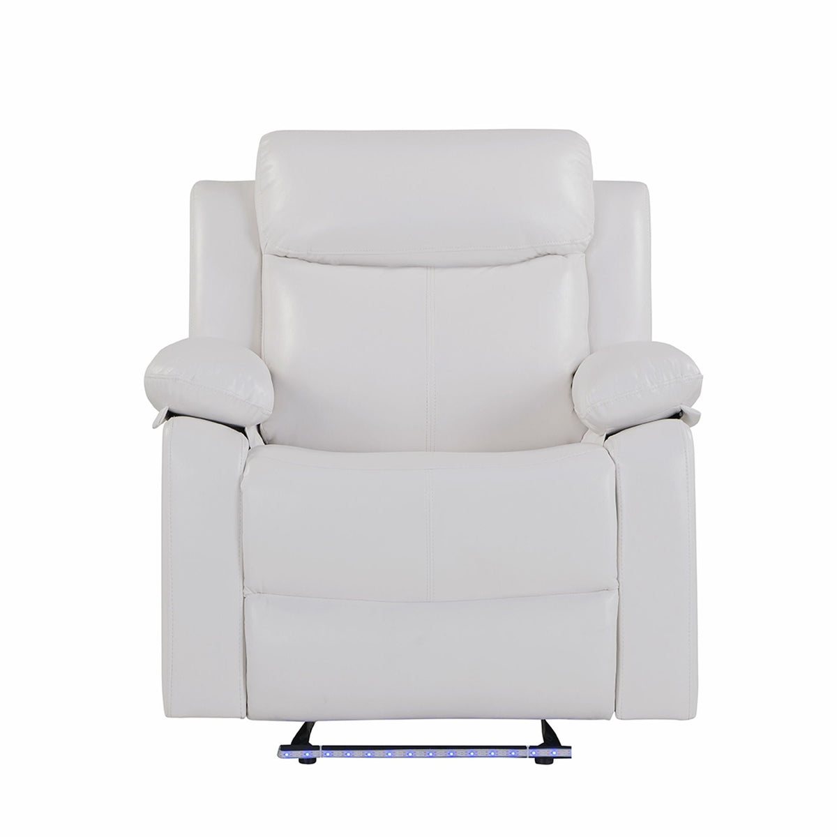 Blanche - Reclining Set With LED Lights, Speaker