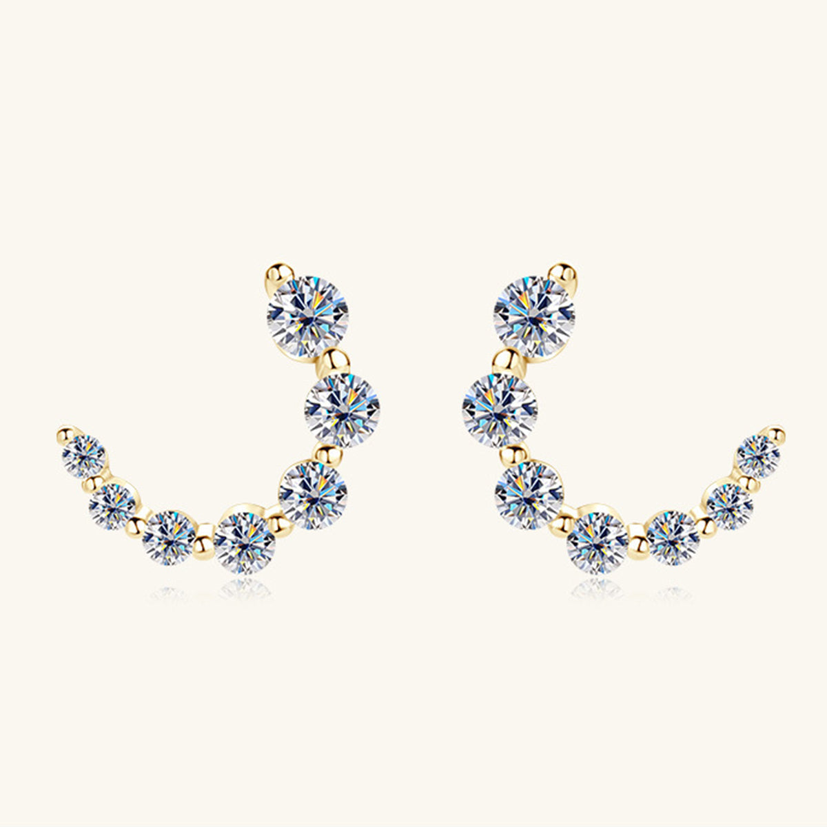 Pure Sterling Silver Inlaid Sparkala™ Stud Earrings