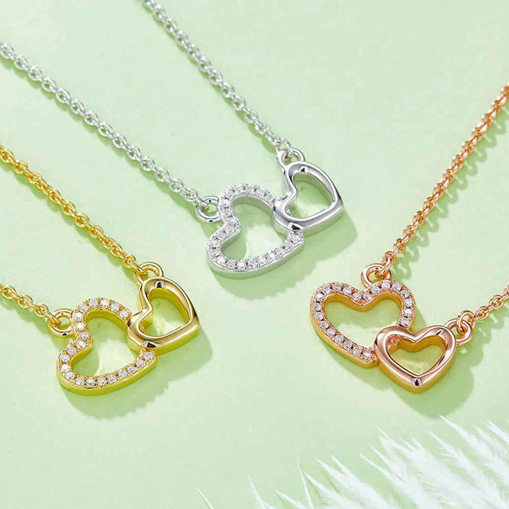 Sparkala™ 925 Sterling Silver Heart Necklace