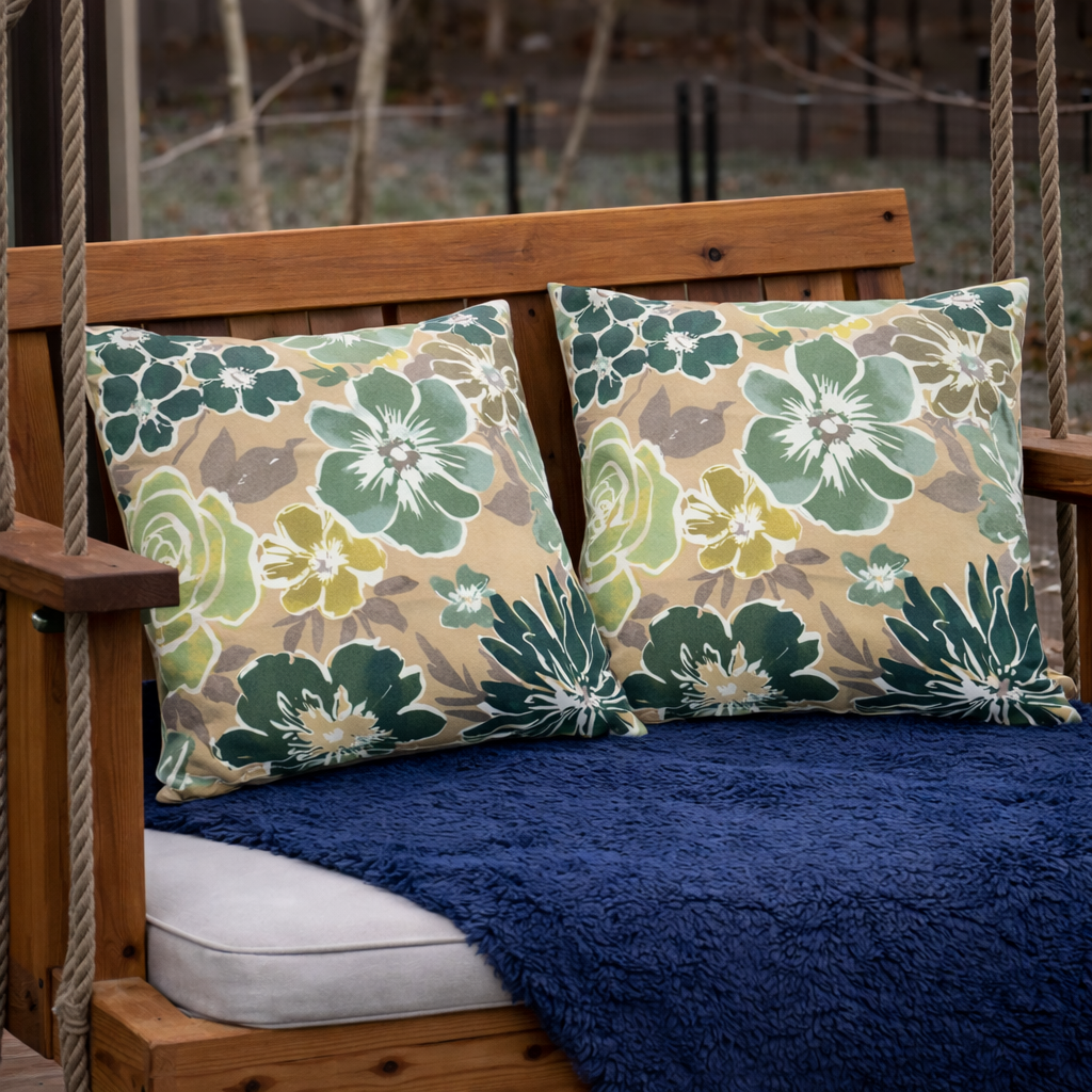2 Pack Outdoor Throw Pillows