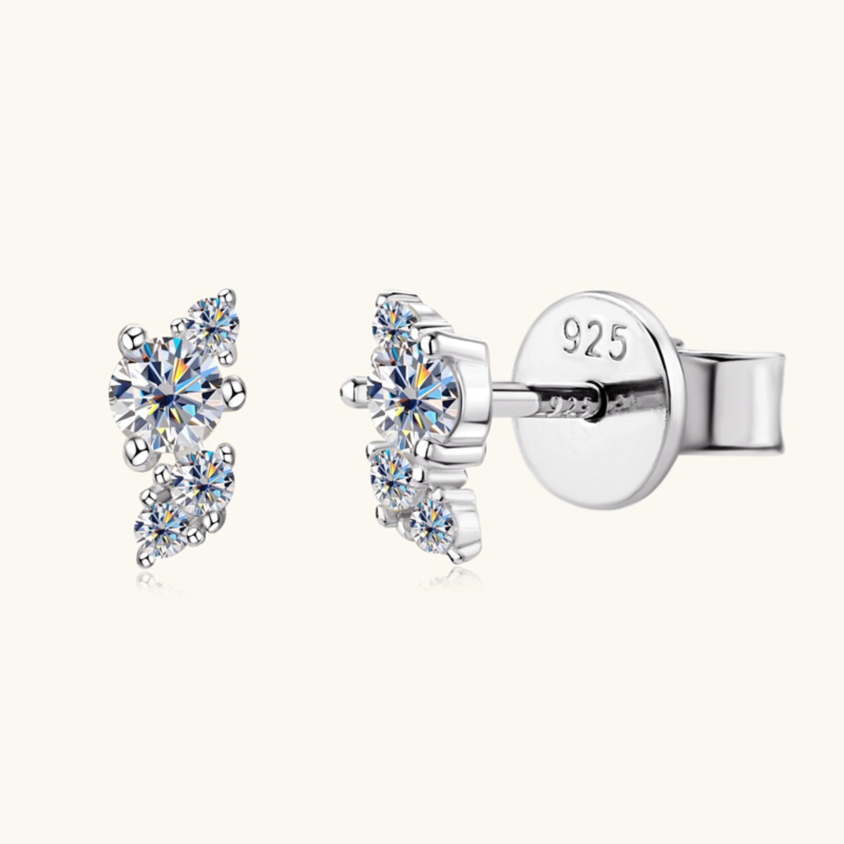 Pure Sterling Silver Sparkala™ Stud Earrings