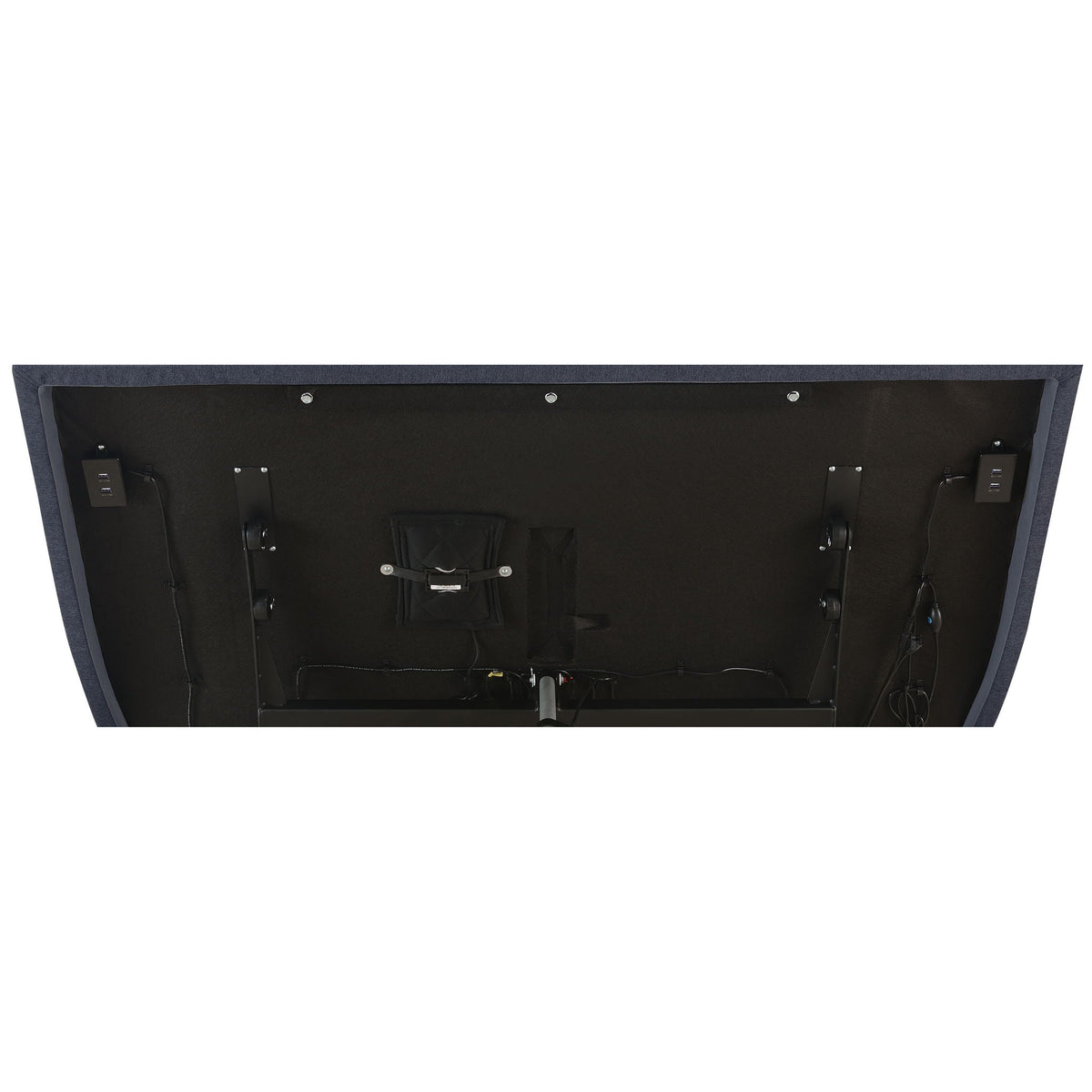 Kelven - Adjustable Bed Base With Wireless Remote And Dual Massage Motors