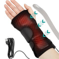 Wrist Thumb Brace Heating Pad for Arthritis and Carpal Tunnel Relief, Heated Wrap for Sprains Trigger Thumb, Heated Wrist Brace, Heated Wrist Wrap,Tendonitis Wrist Hand Pain Relief,Heating Pad(S)