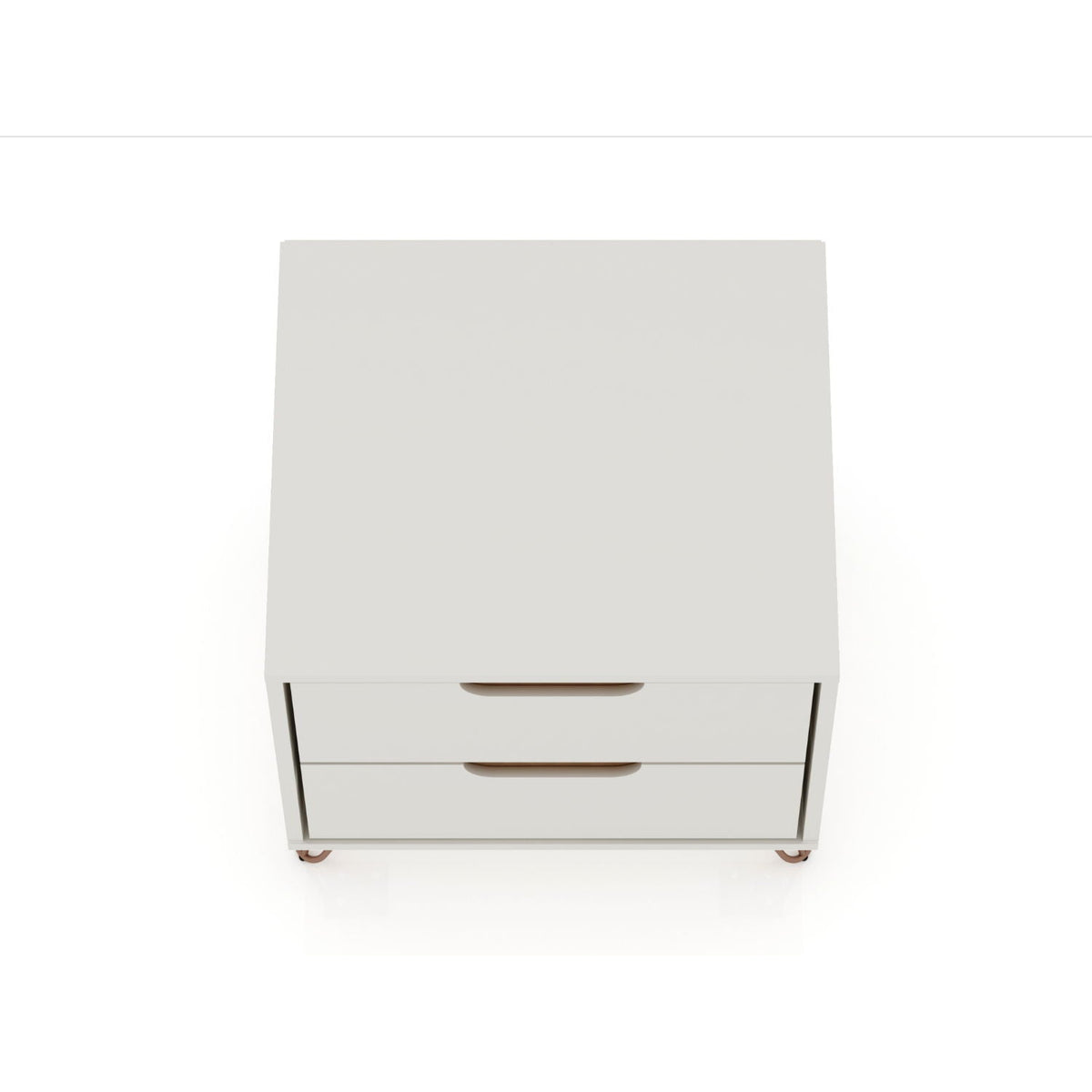 Rockefeller - Nightstand With 2 Drawers - Off White
