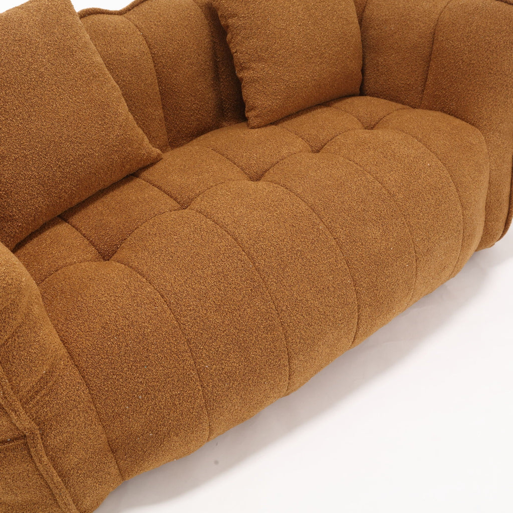 Cozy Beanbag Chair With High Resilience Foam Core For 2