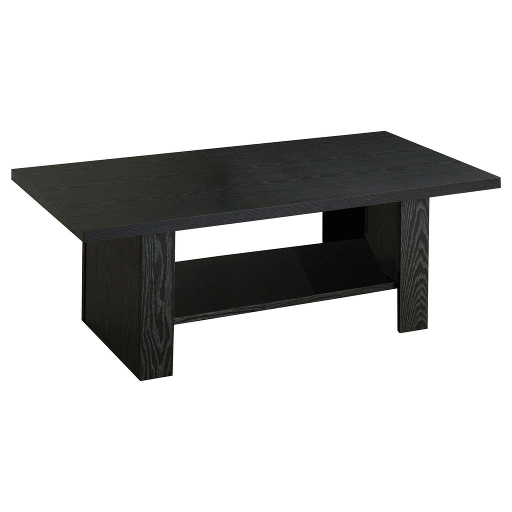 Salton - 3 Piece Coffee Table Set - Black