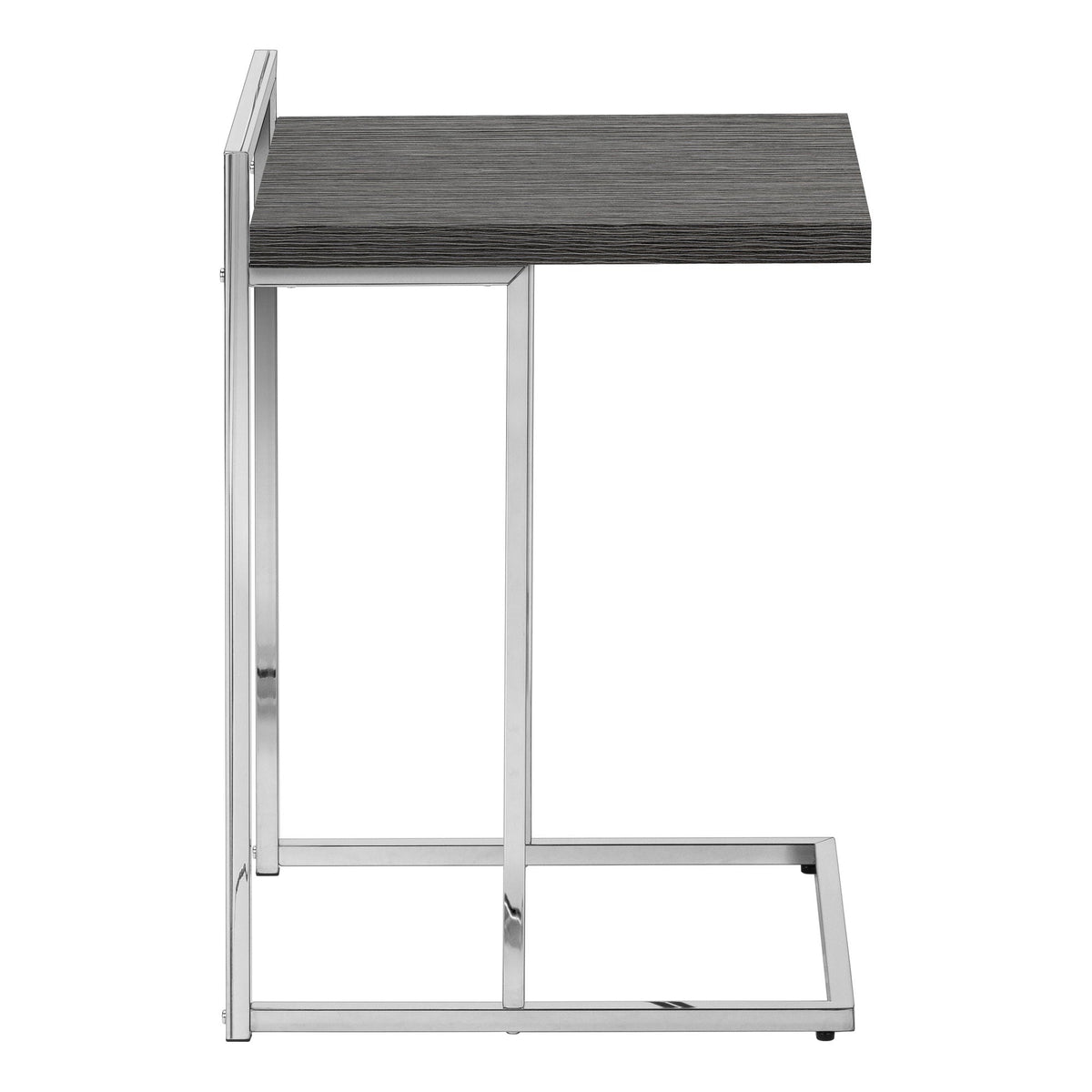 C-Shaped Accent Table, Contemporary & Modern