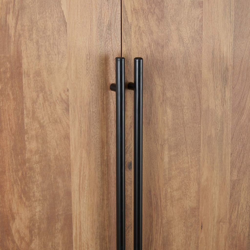 Lee - Free Standing Wardrobe Closet With Adjustable Shoe Shelves