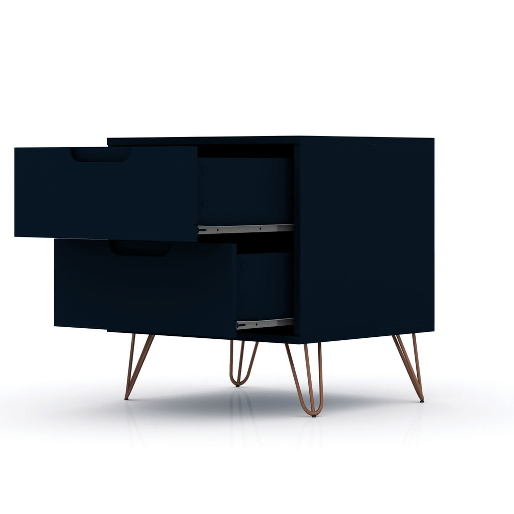 Rockefeller - 2 Drawer Nightstand