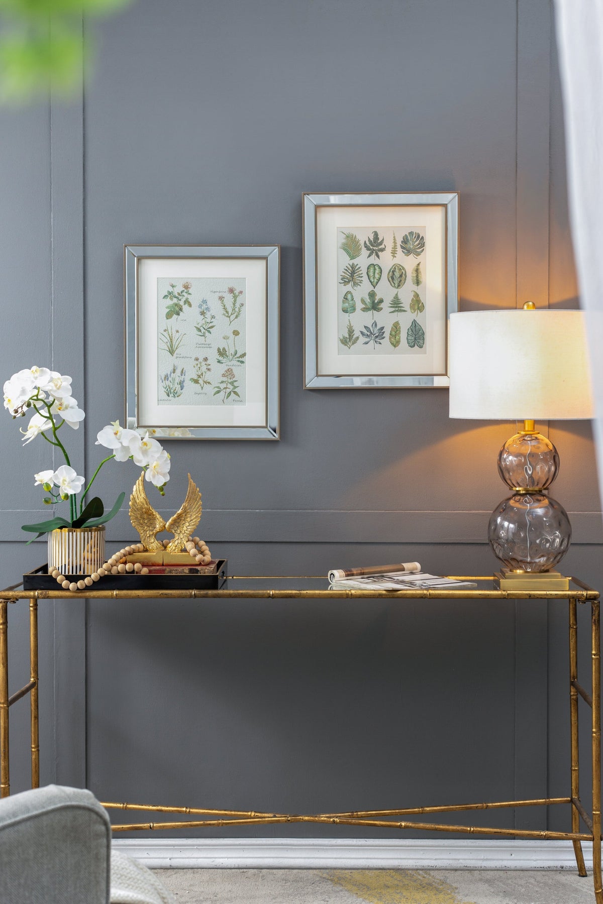 Set of 2 Liana Mirror Framed Wall Art