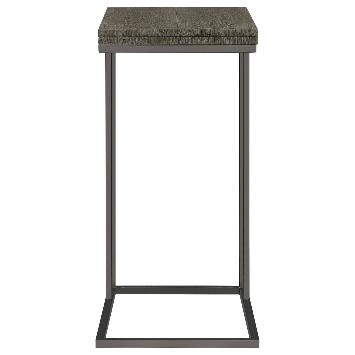 Mortimer - Snack Table With Expandable Top - Gray