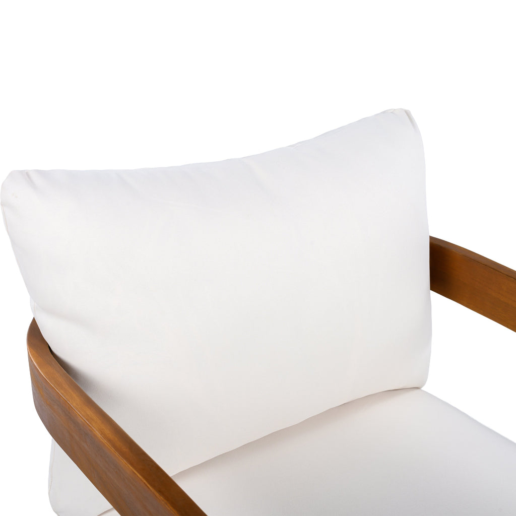Premium Acacia Wood Outdoor Club Chair