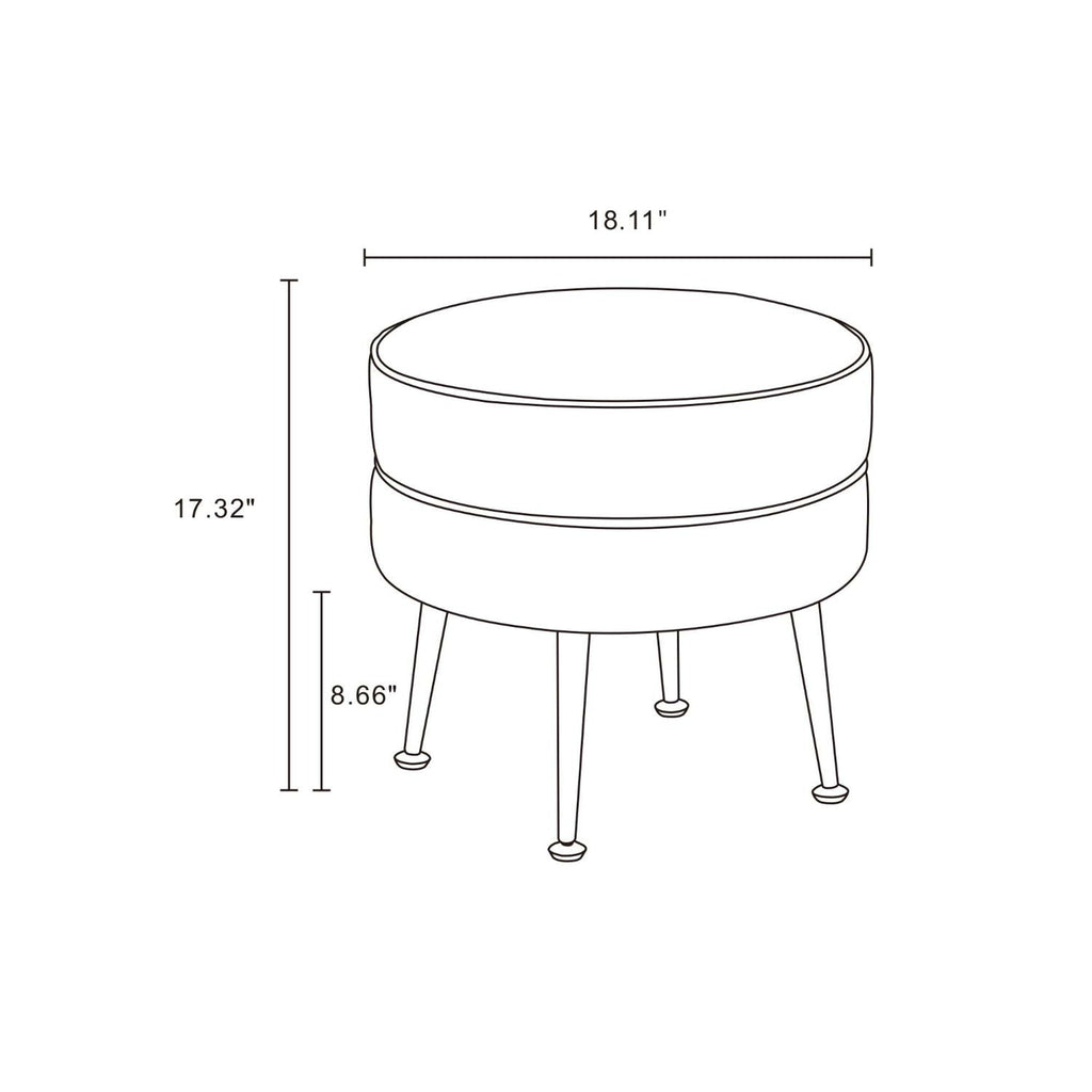 Bailey - Upholstered Accent Ottoman