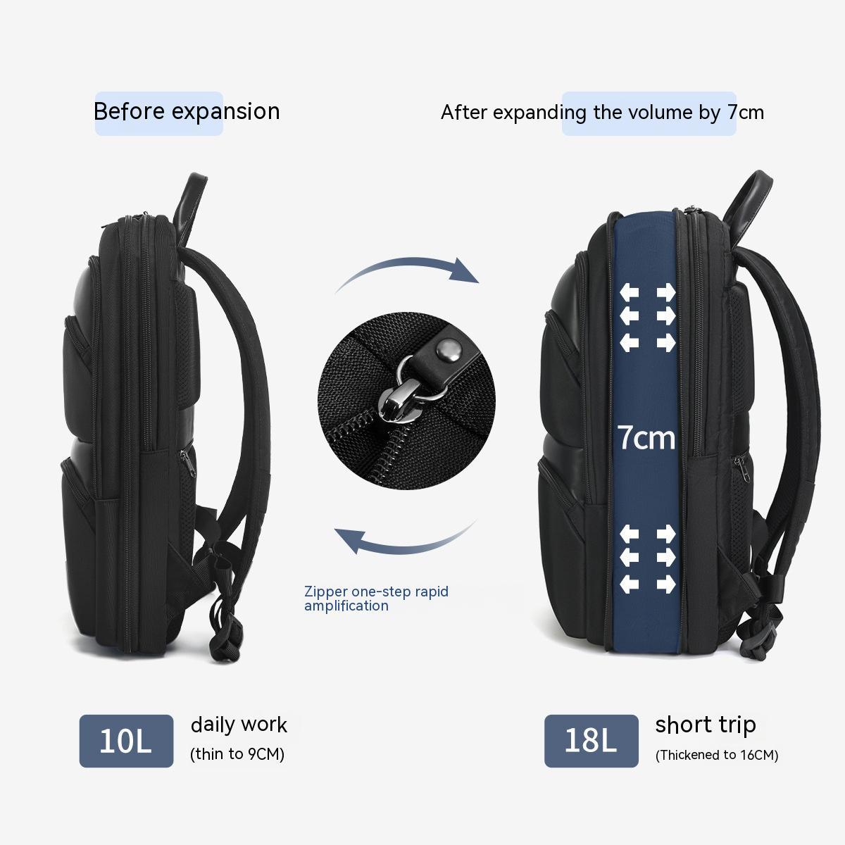 Men's Large Capacity Lightweight Backpack