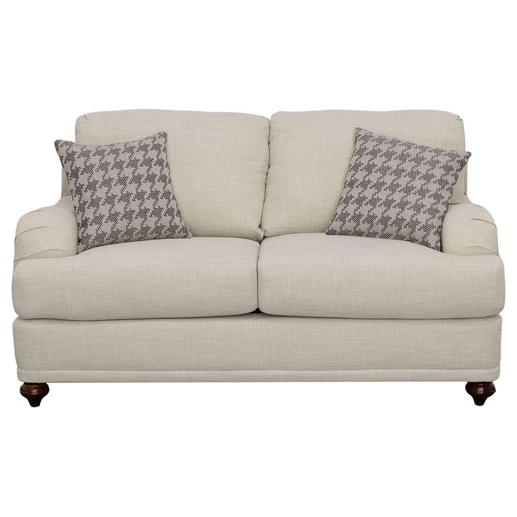 Anderson - 2 Piece Cushion Back Living Room Set - Gray