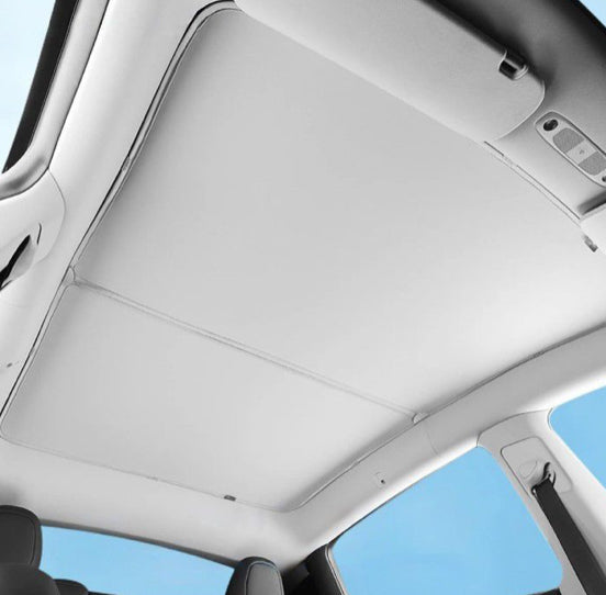 Marsbase roof Sunshade Compatible with Model Y 2020 2021 2022 2023 2024 Front and Rear Skylight Sunshade Curtain