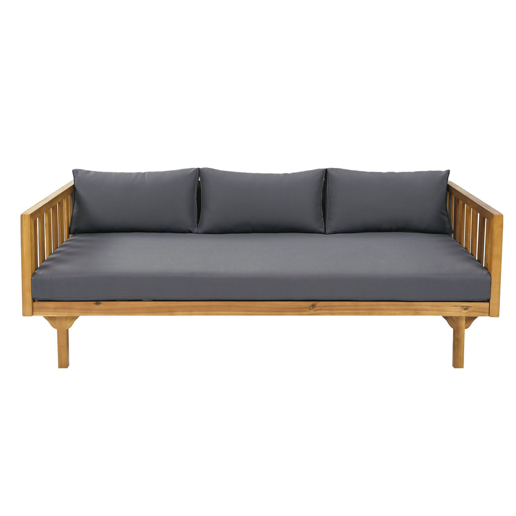 Claremont 3 Seater Daybed and Acacia Wood Patio Table