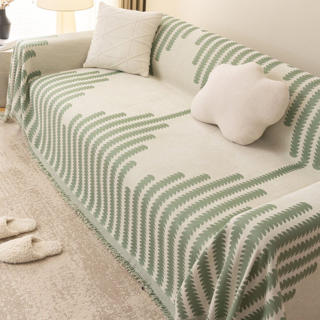Soft Cozy Chenille Couch Cover Throws for Sofas, Couch Cover Blankets, Corner Sectional Couch Covers