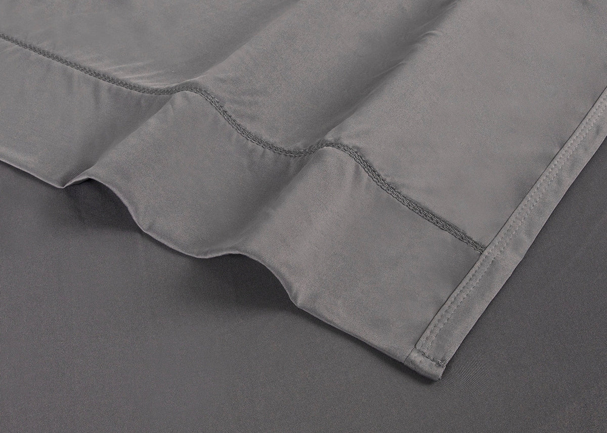 BedGear Dri-Tec Sheet Set, Grey, Twin/Twin XL