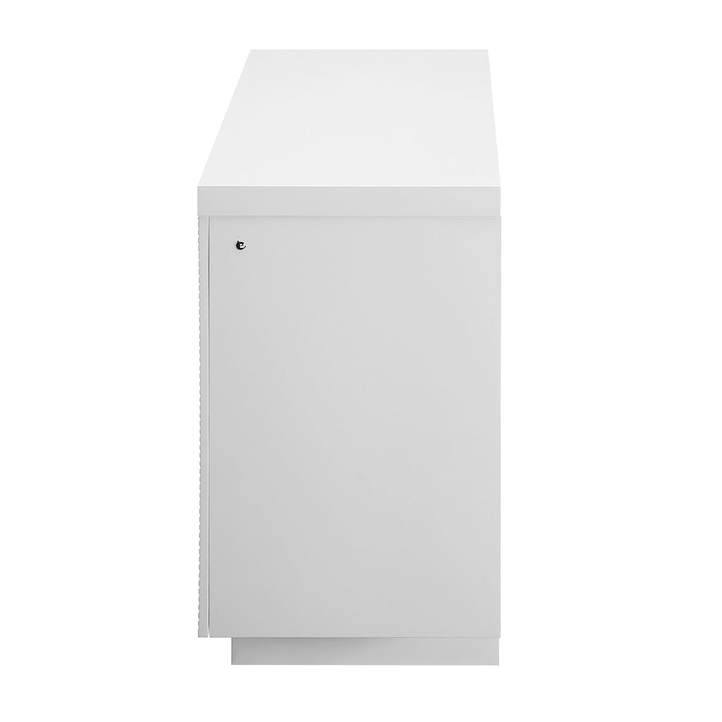 Alessia - Electric Fireplace With Multi Color LED And Flame Settings
