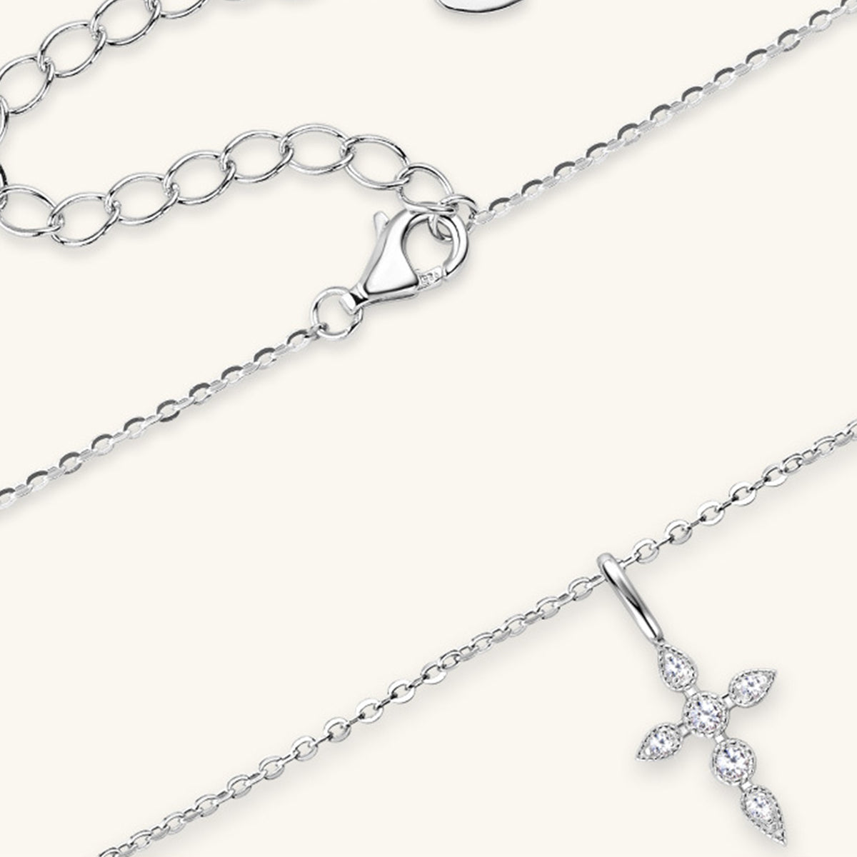Sparkala™ Cross Pendant Necklace (18k Gold over Fine Sterling Silver)