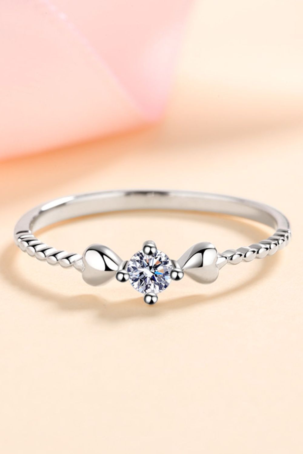 Adored Sparkala™ Heart 925 Sterling Silver Ring