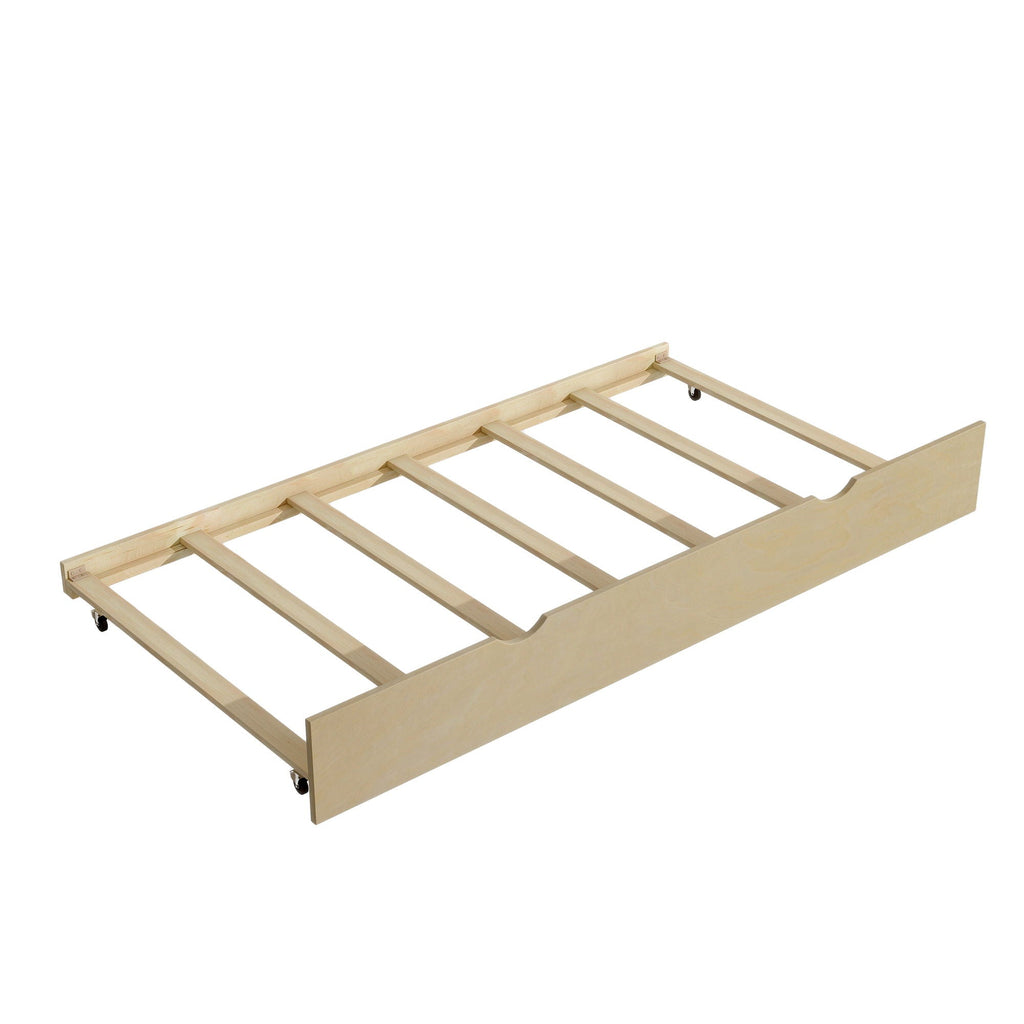 Daybed With Storage Shelves, USB Charging, And Trundle Bed