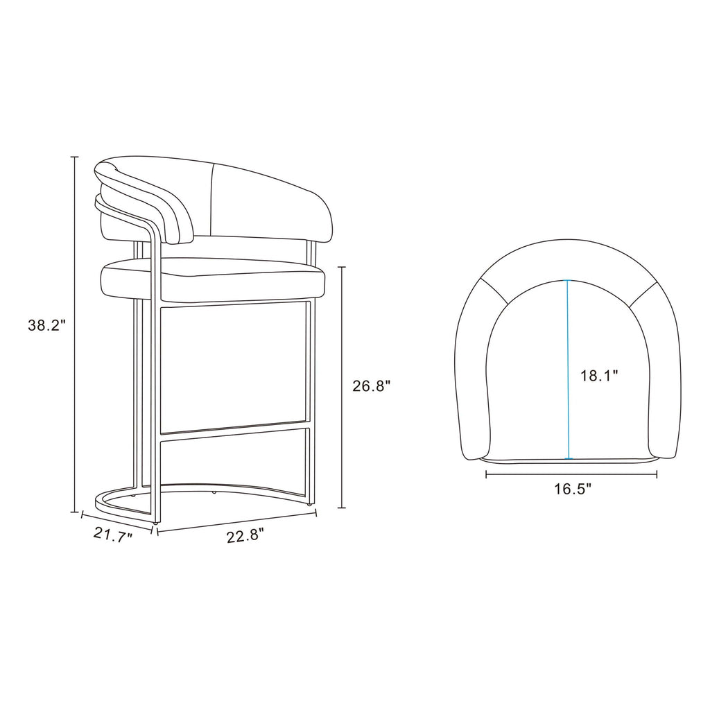 Augusta - Counter Stool