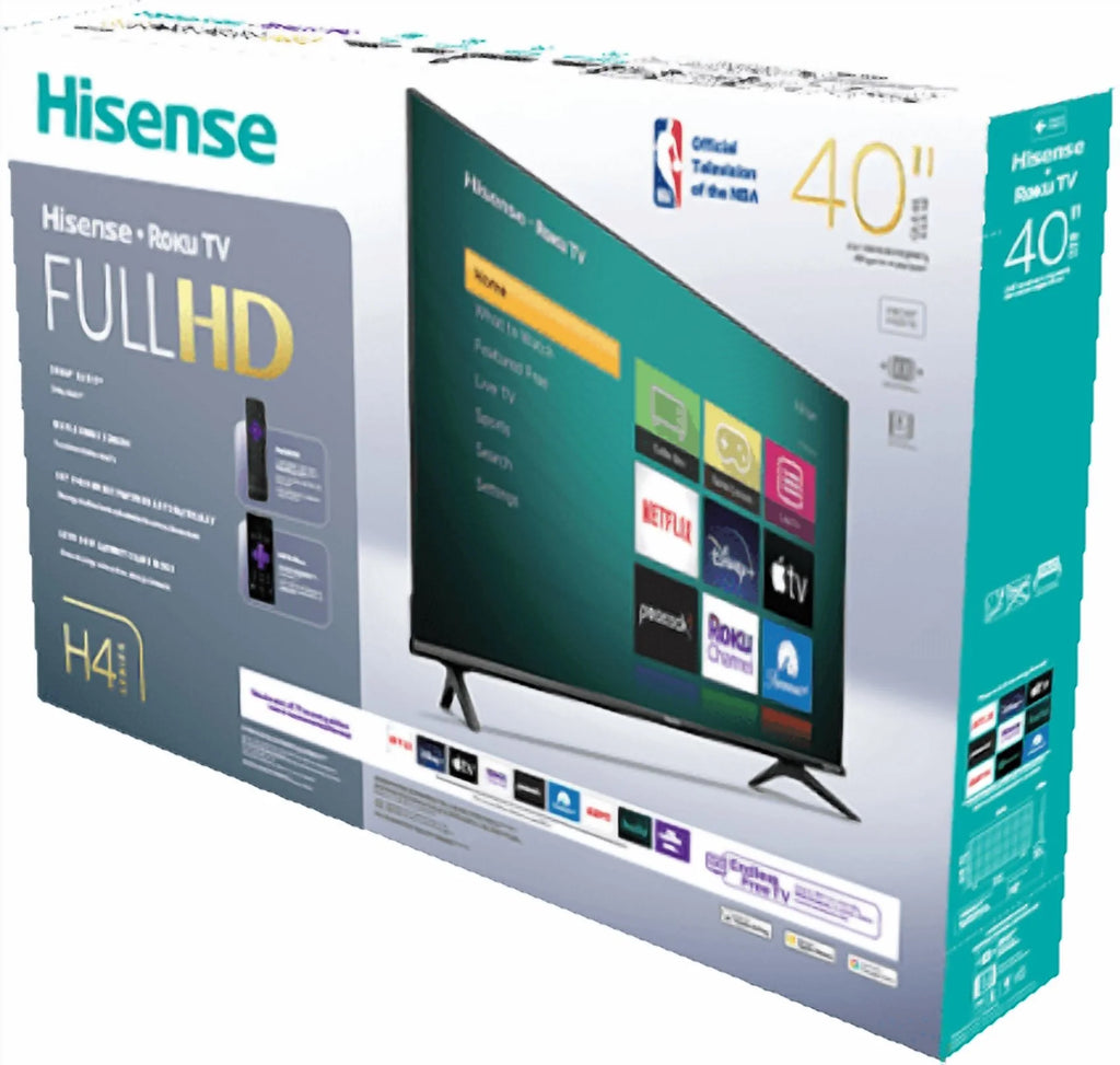 40" 1080P TV Led-Backlit LCD TV 40H4030F1, 1 Pack
