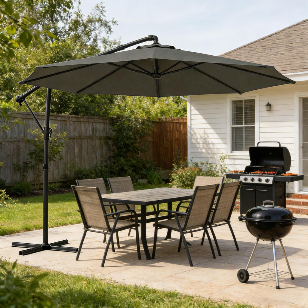 Modern Style Outdoor Hanging Cantilever Umbrella