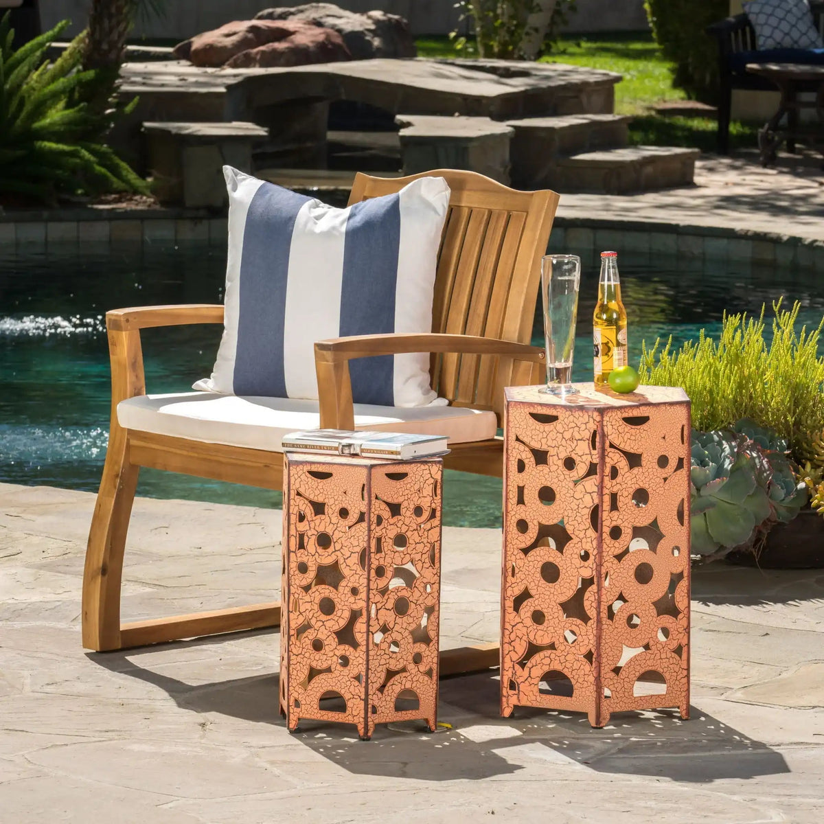 Selva Accent Table Set