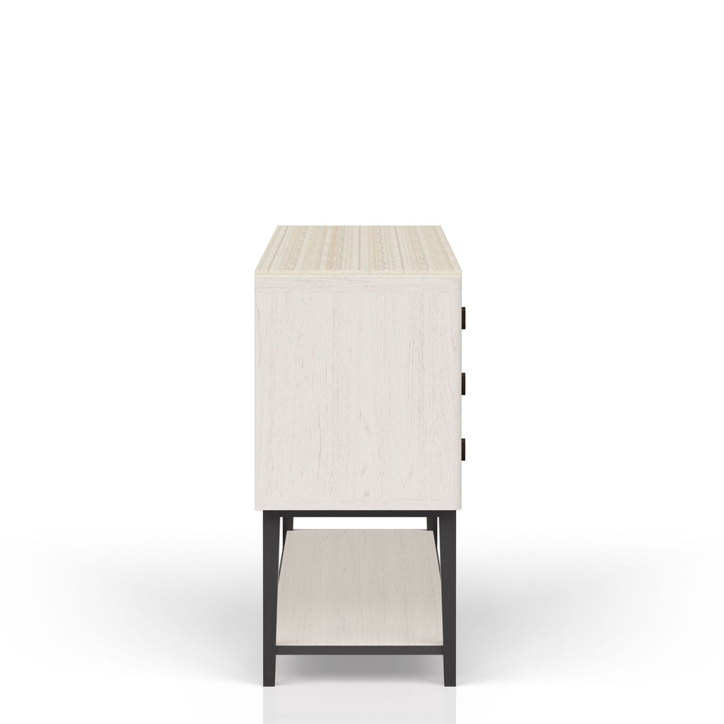 Server With Base - White
