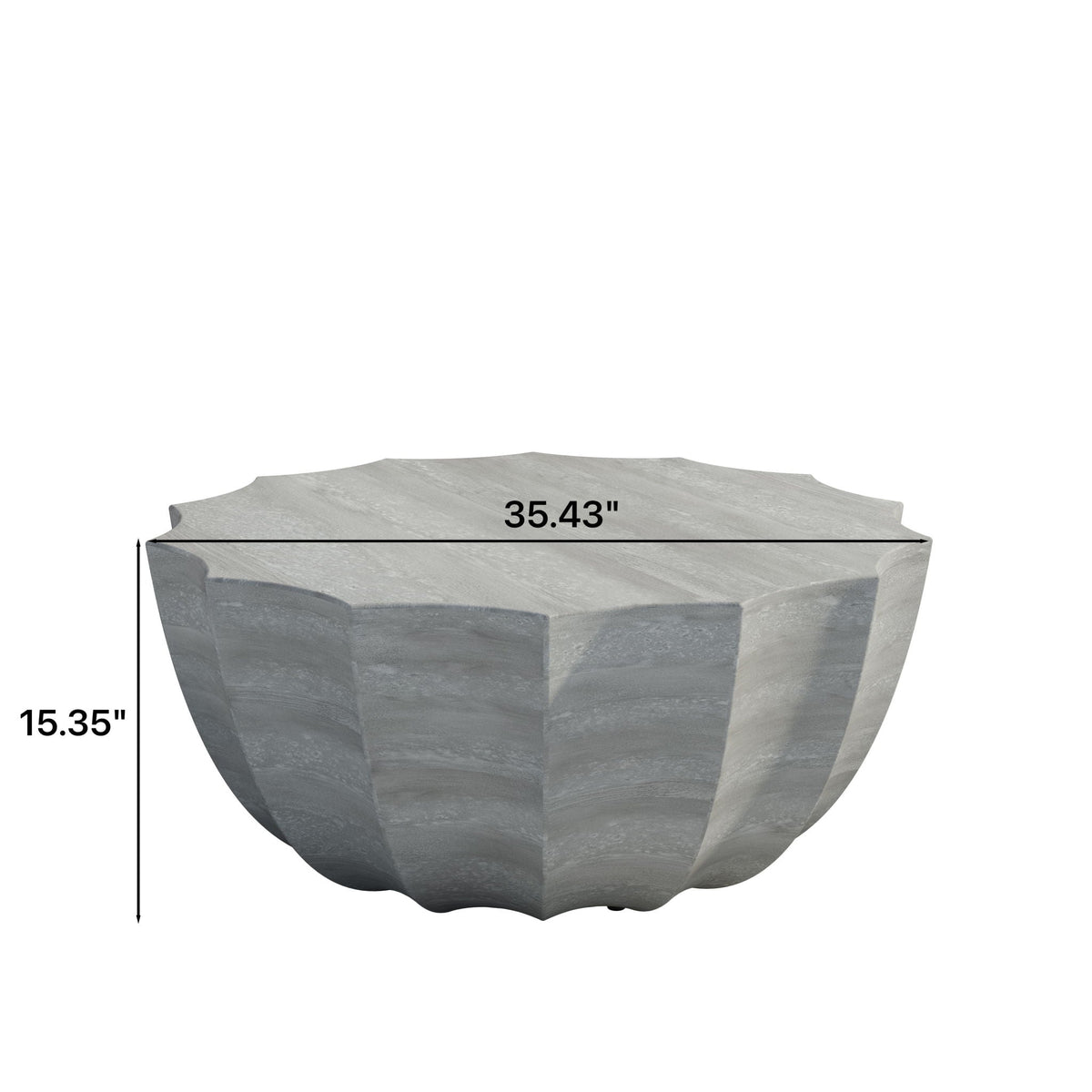 Modern Round Coffee Table For Indoor / Outdoor