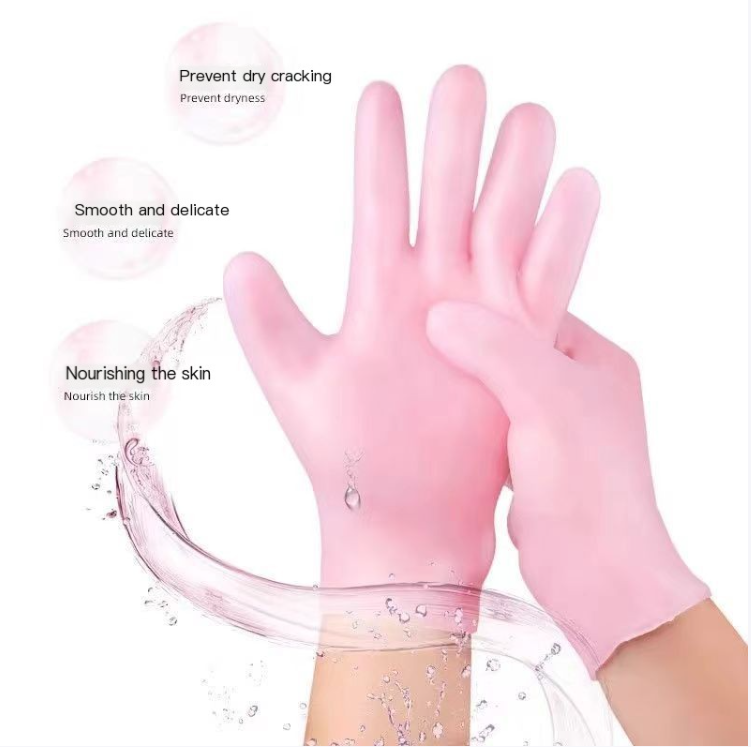 Silicone Moisturizing Gloves & Socks – Hydrating Hand Mask & Foot Socks