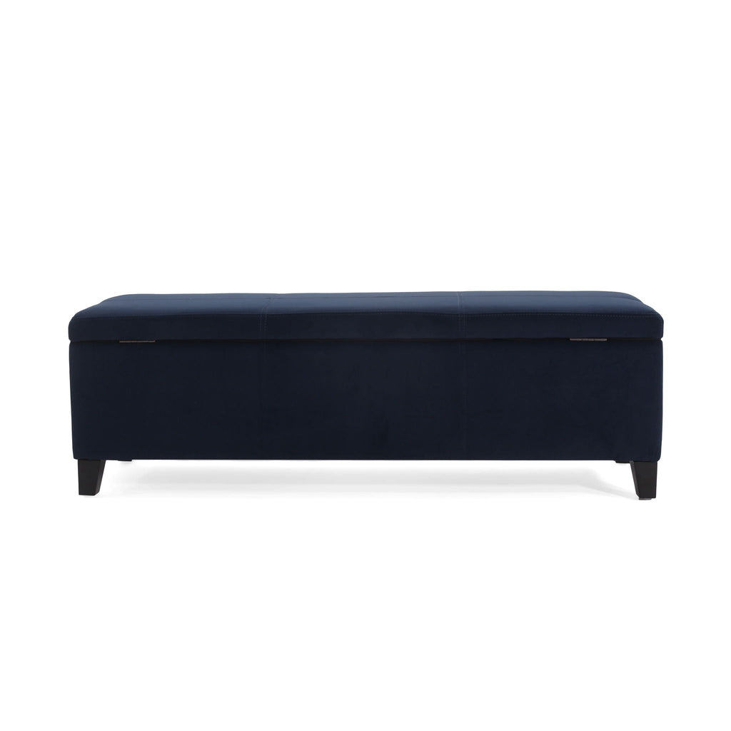 Upholstered Storage Ottoman Bench