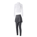 Long, Stand-collar Yoga Jacket For Womenideal For Pilates Outdoor Workouts And Running